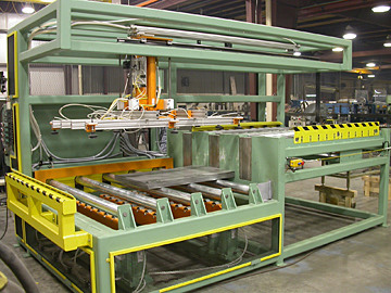 Union Tool Sheet Feeder PB12987 is specifically designed to automatically destack, align and feed steel sheets.